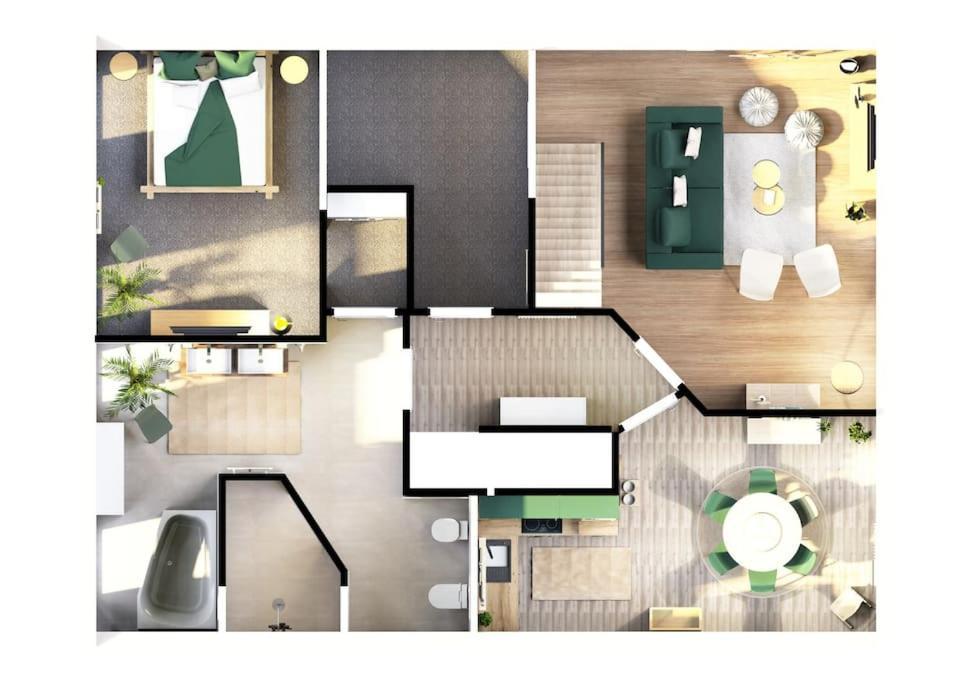 Gruenblick Oase No1 Ferienwohnung Wiesmoor Ngoại thất bức ảnh