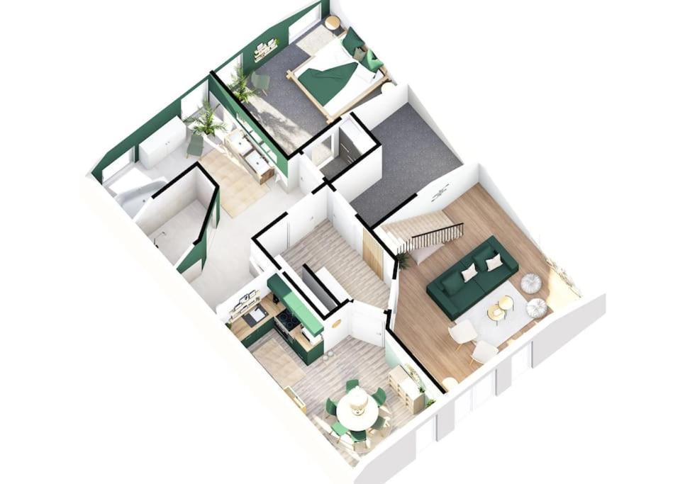 Gruenblick Oase No1 Ferienwohnung Wiesmoor Ngoại thất bức ảnh