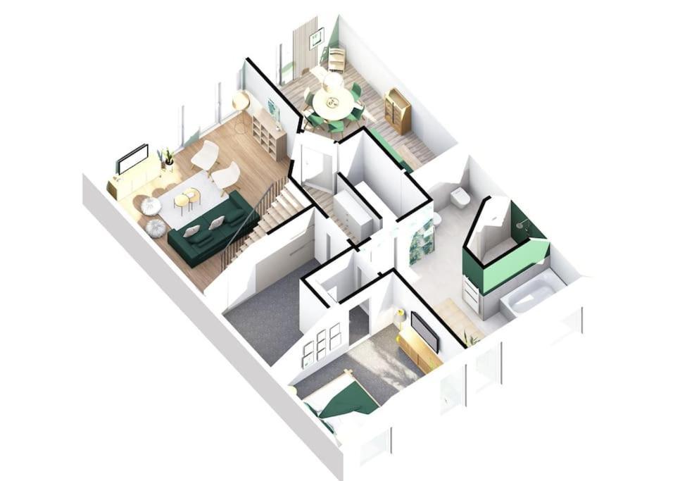 Gruenblick Oase No1 Ferienwohnung Wiesmoor Ngoại thất bức ảnh